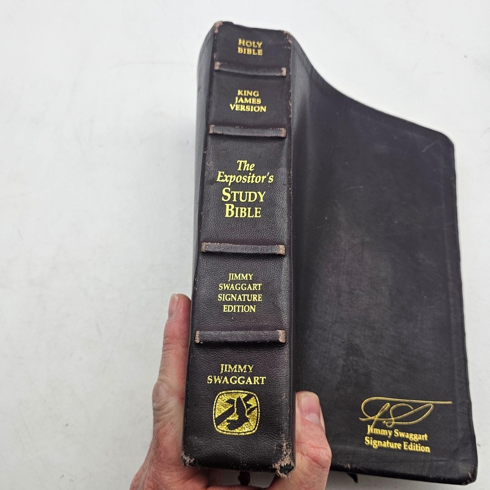 The Expositor's Study Bible King James Version Jimmy Swaggart 2010 HC Sheepskin